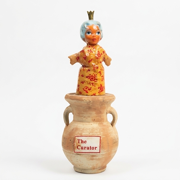 SWEETLOVE William - The curator in an urn 1